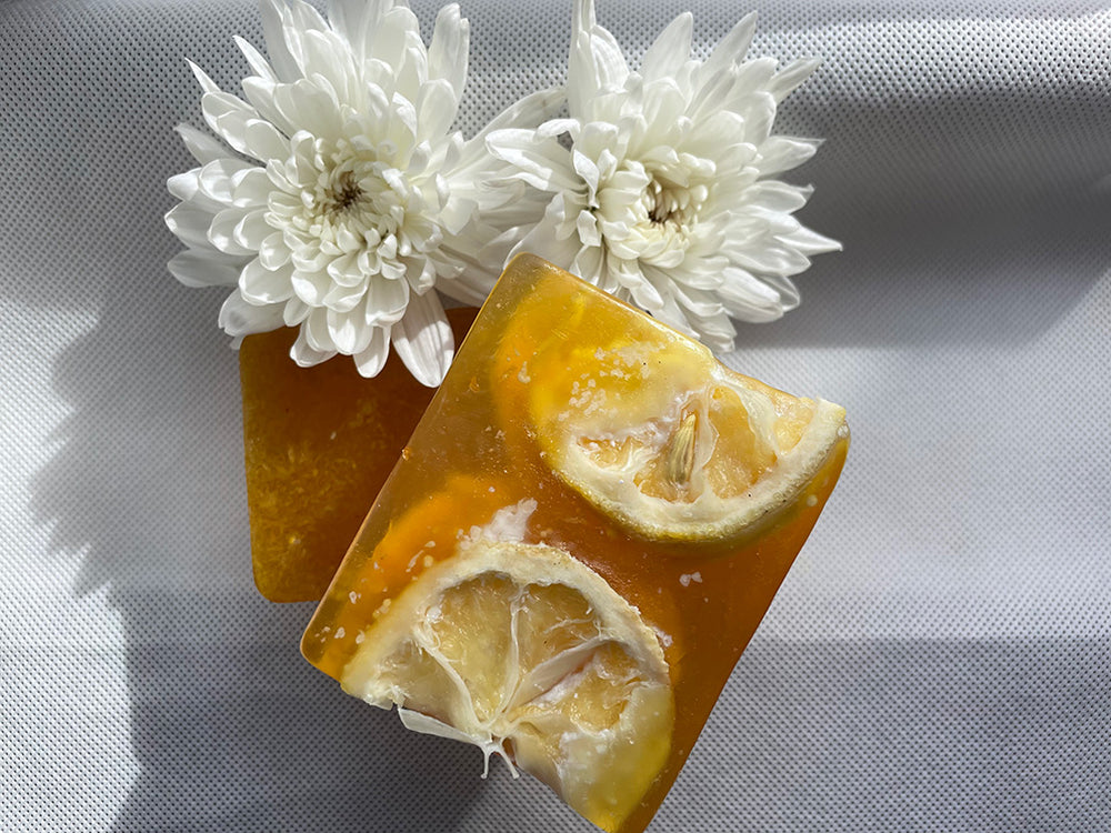 Spiritual Bath Soap: Honey and Lemon.